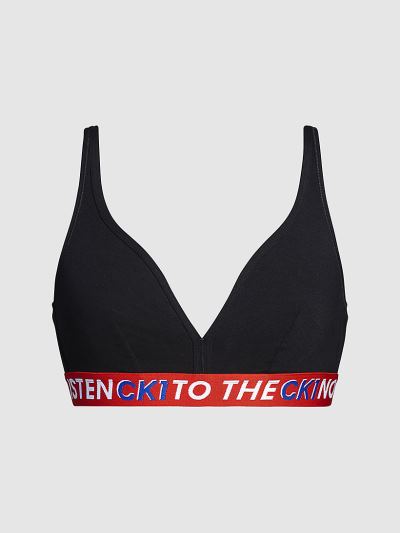 Calvin Klein Underwear HU106327 | Calvin Klein CK ONE Női Bralette Fekete